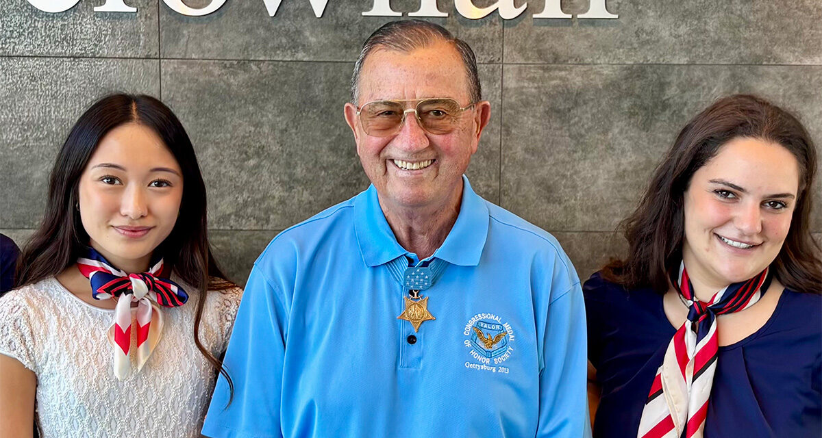 A Hero Among Us: Colonel Jay R. Vargas, USMC (Ret.), Medal of Honor Recipient, Visits Crownair Aviation